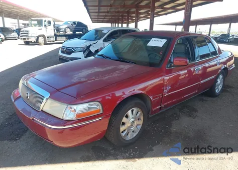 2003 Mercury Grand Marquis Ls from USA, damaged, VIN 2MEHM75WX3X660208